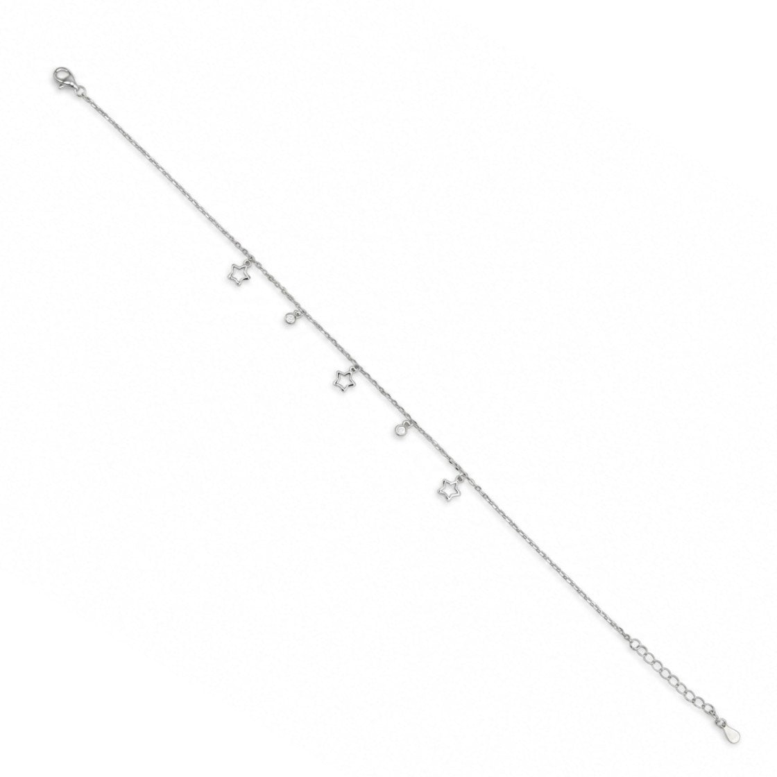 Star Charm Dangle Anklet