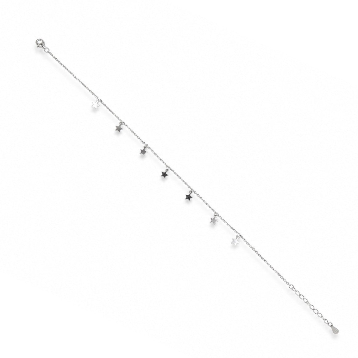 Dangling Star Charm Anklet