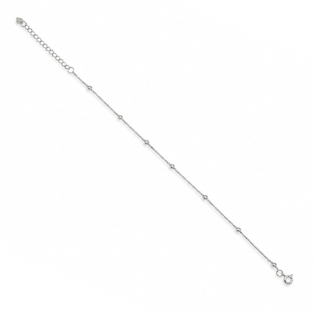 Beaded Satellite Chain Anklet