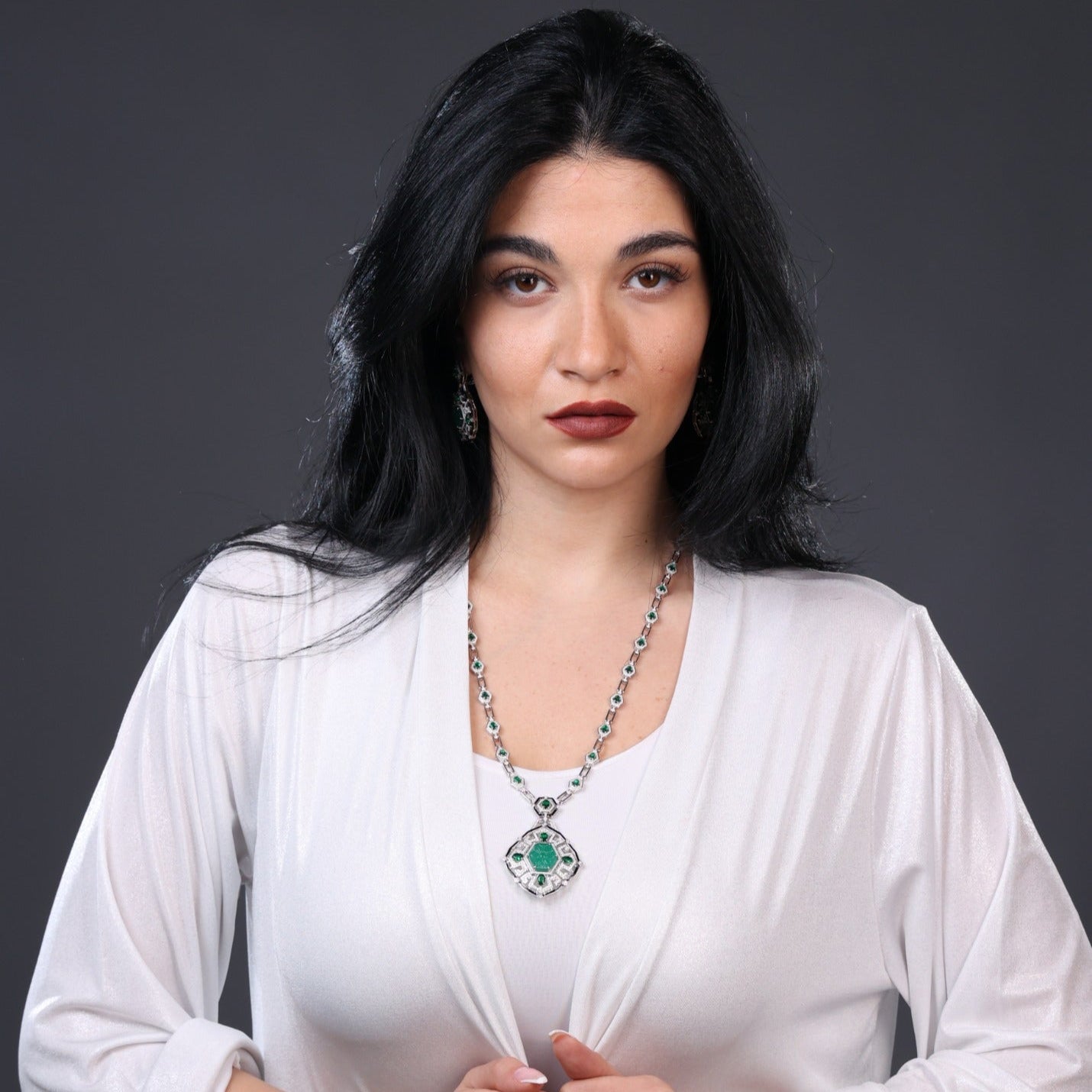 Emerald Mosaic Set