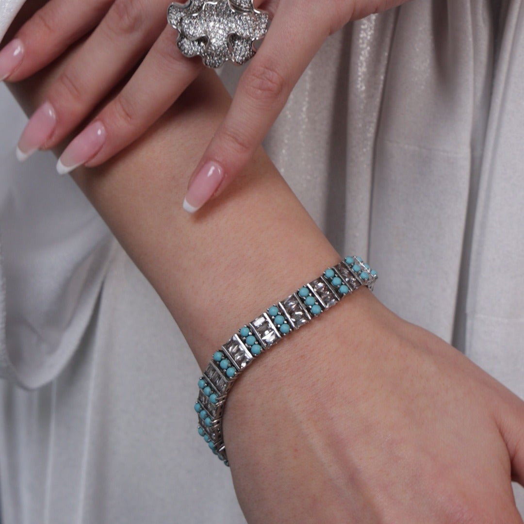 Turquoise Sparkle Bracelet