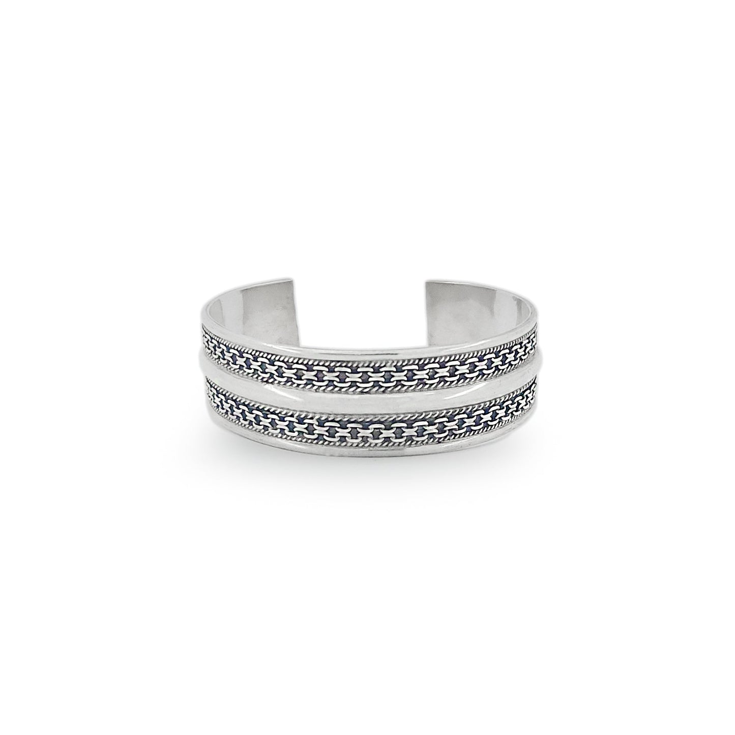 Double Textured Unisex Cuff