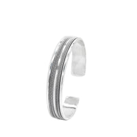 Elegant Silver Bangle Duo image