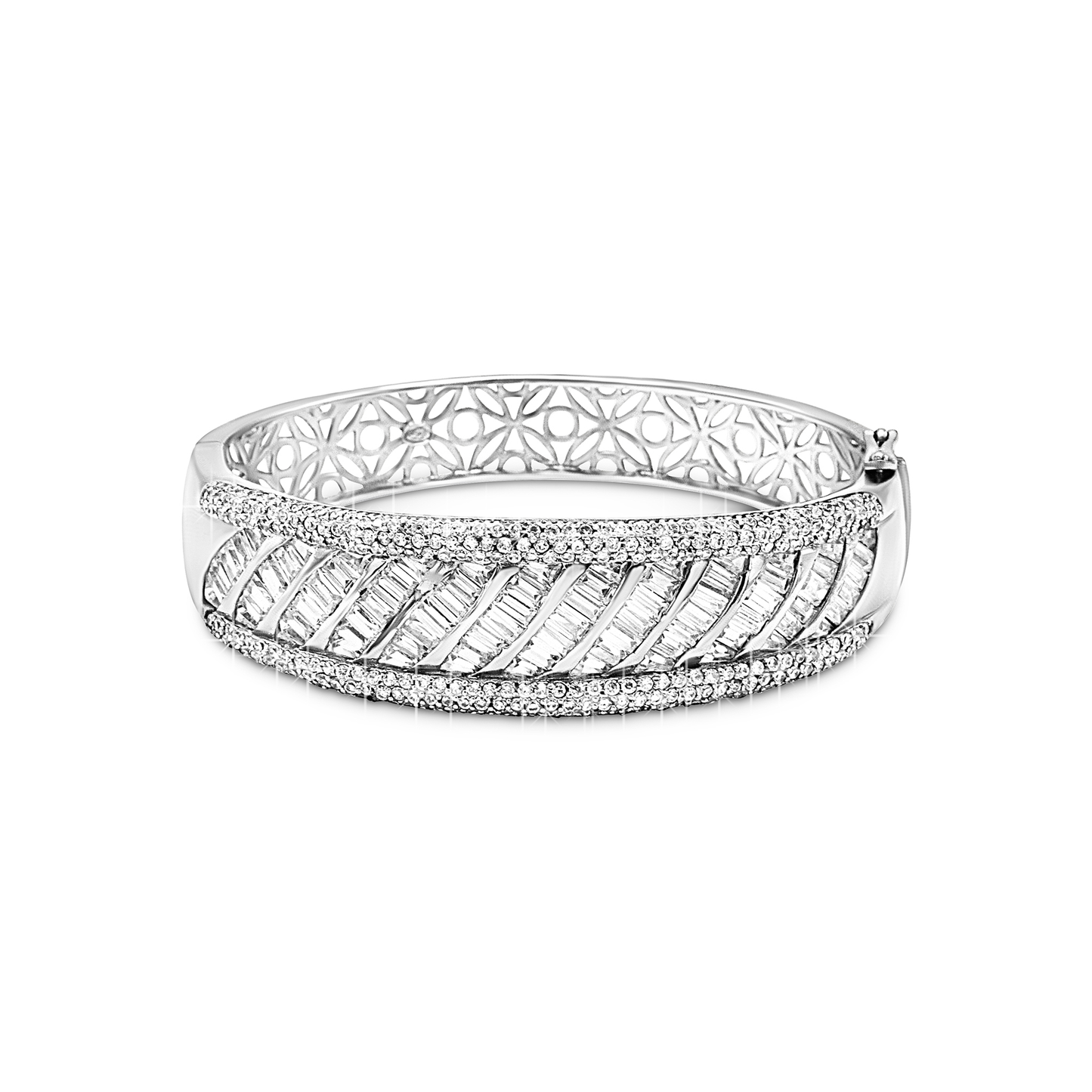 Silver Elegance Cuff Bracelet