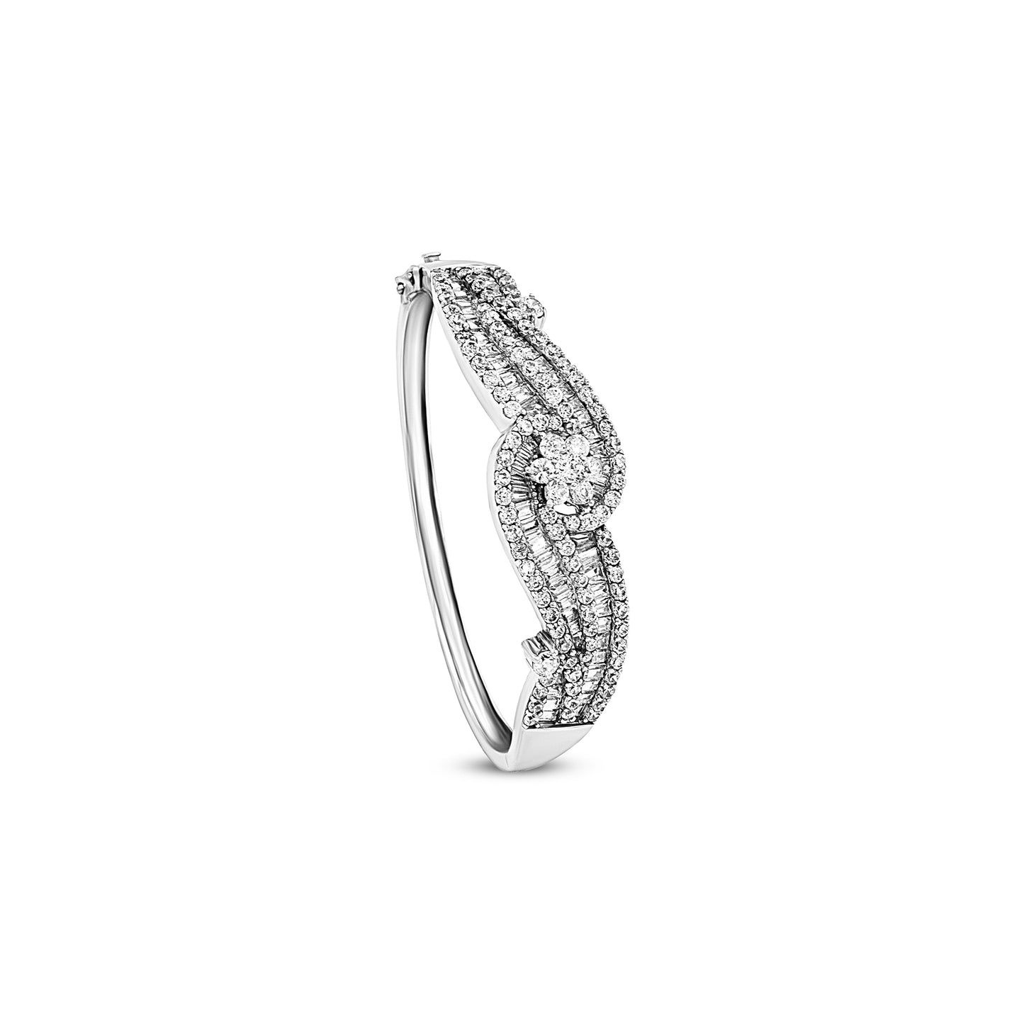 Floral Wave Bangle