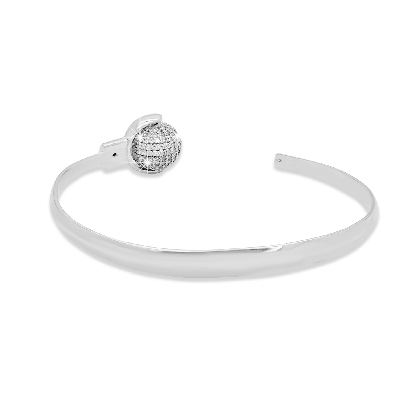 Zircon Ball Bangle
