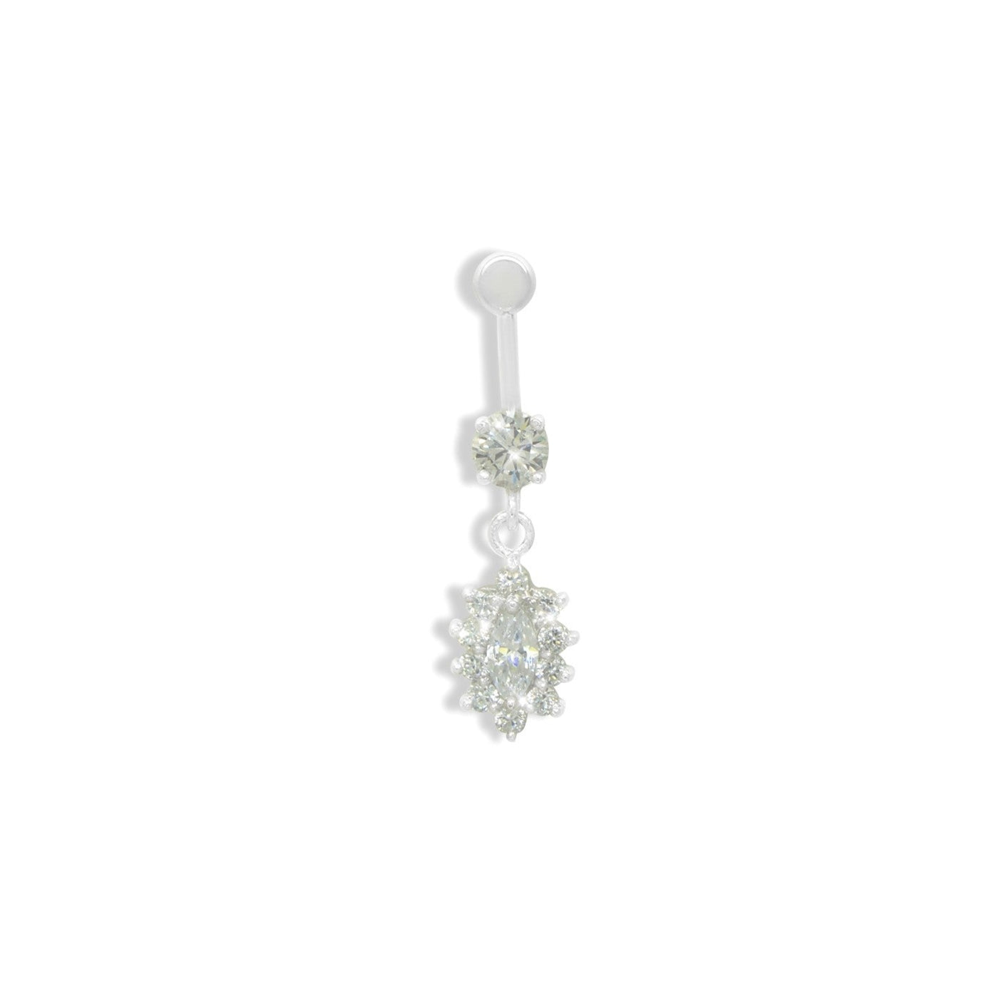 Radiant Cluster Belly Ring