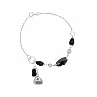 Onyx Charm Bracelet image