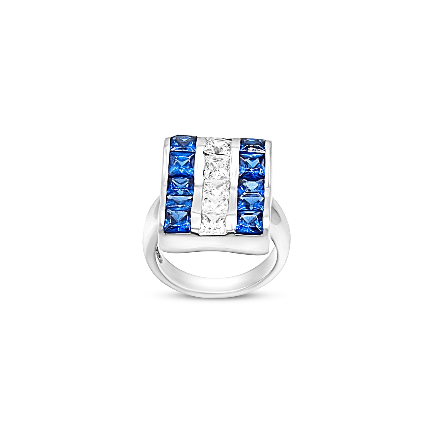 Ocean Wave Sterling Silver Ring