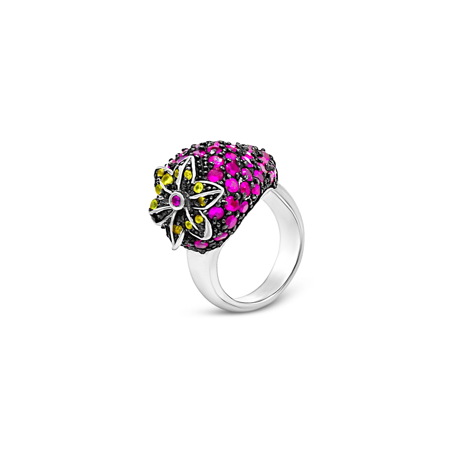 Radiant Blossom Ring