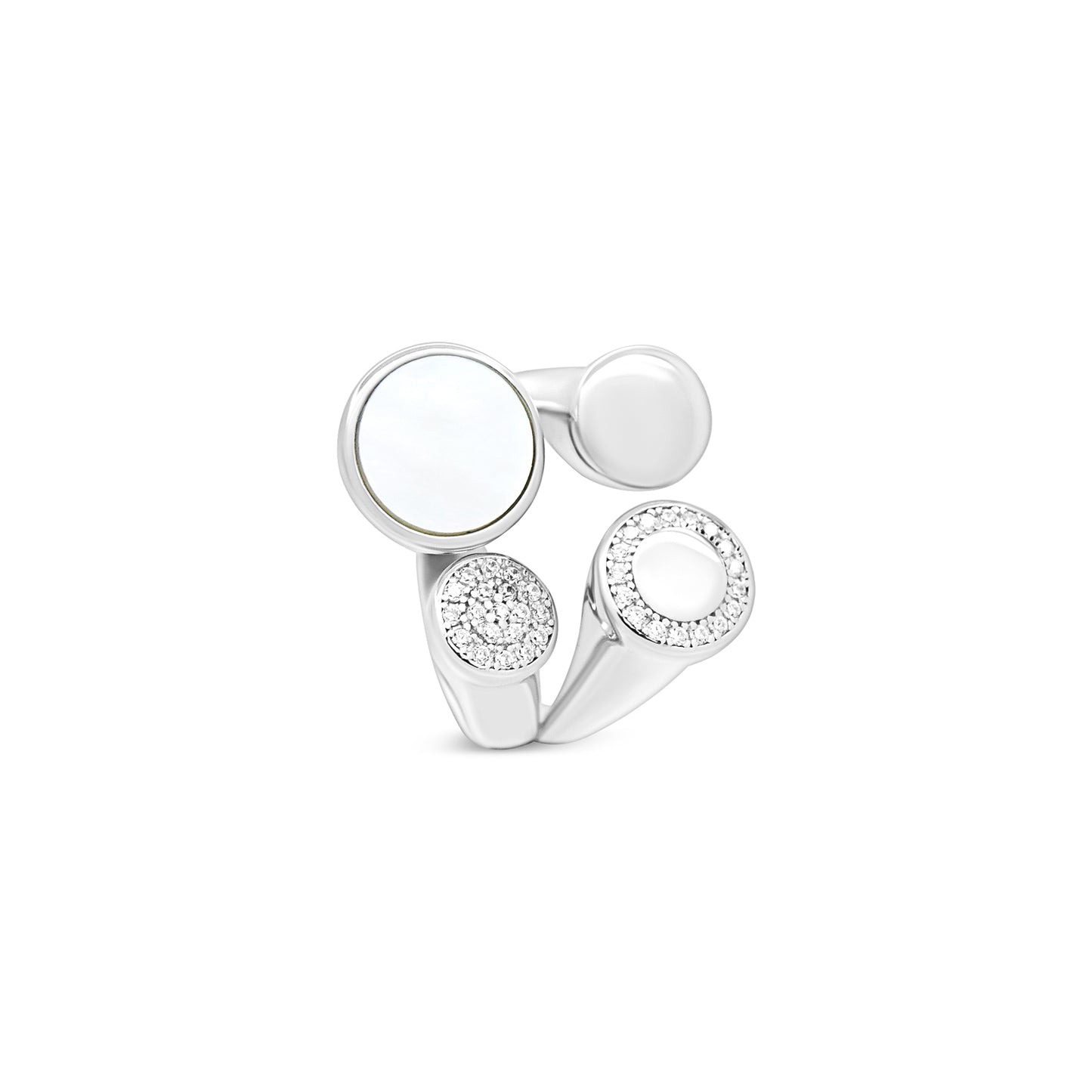 Contemporary Circles Ring