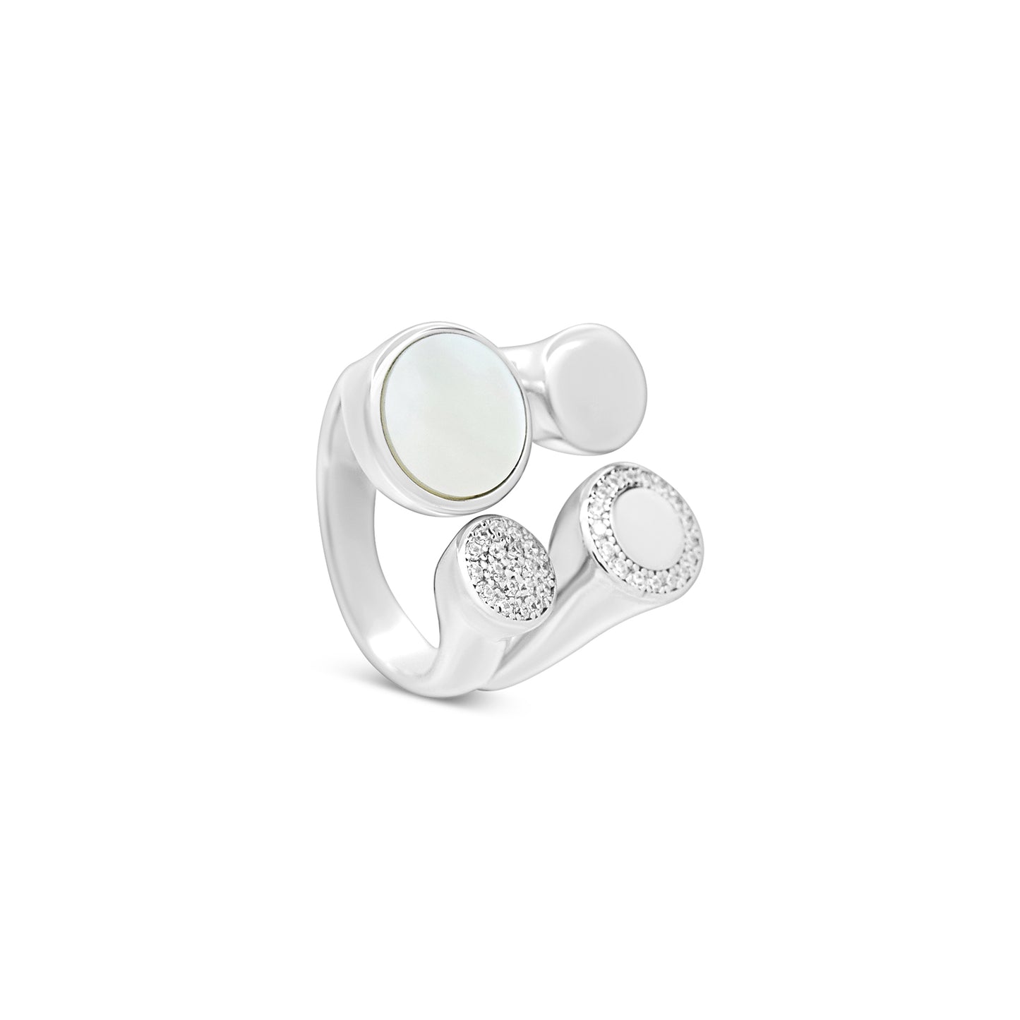 Contemporary Circles Ring