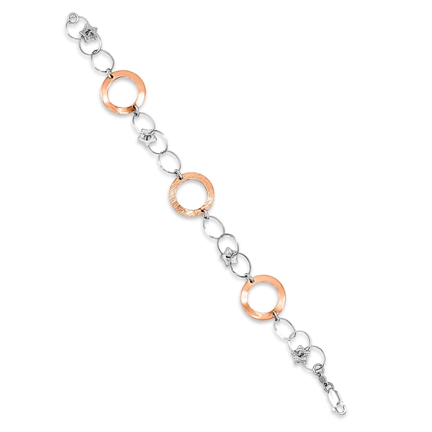Rose Gold & Silver Harmony Bracelet