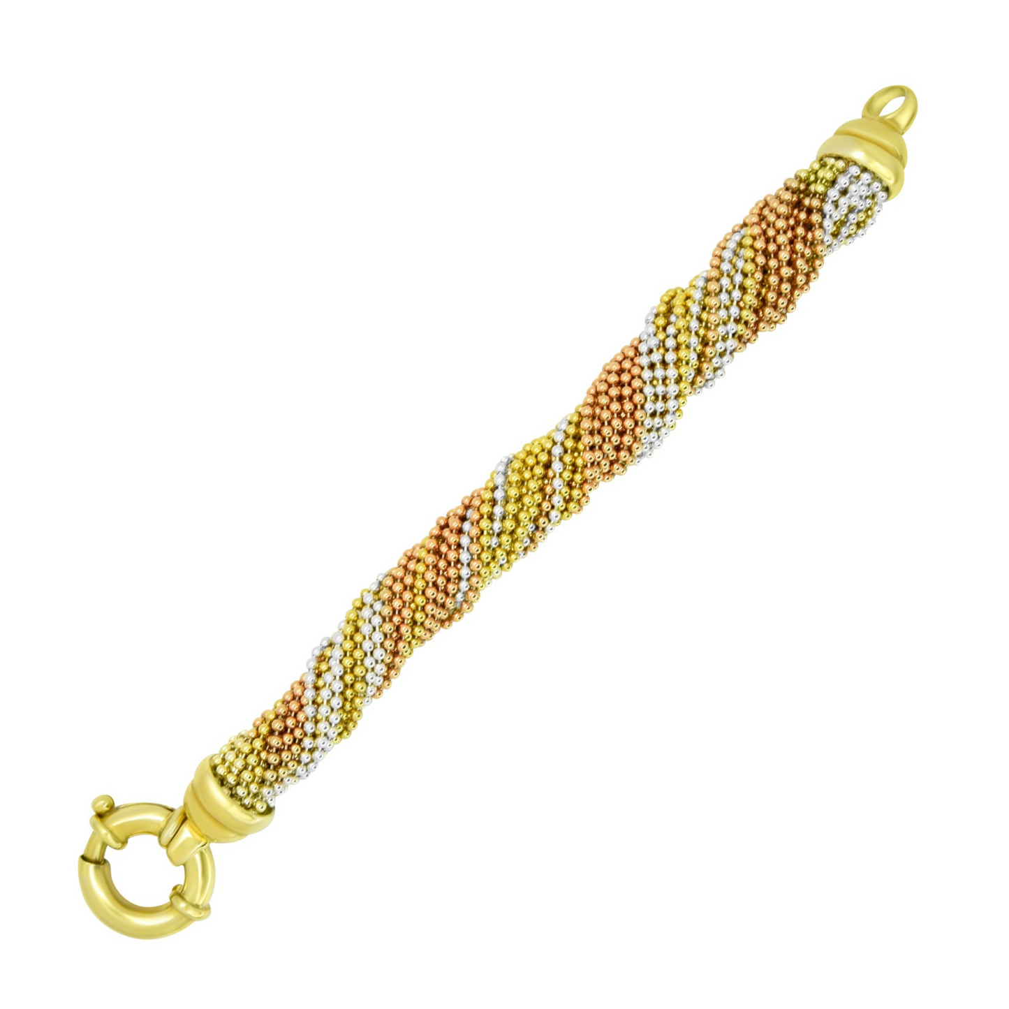 Tri-color Link Bracelet - 27L