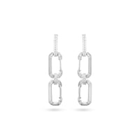 Modern Link Drop Earrings image