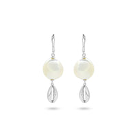 Ocean Breeze Pearl Shell Earrings image