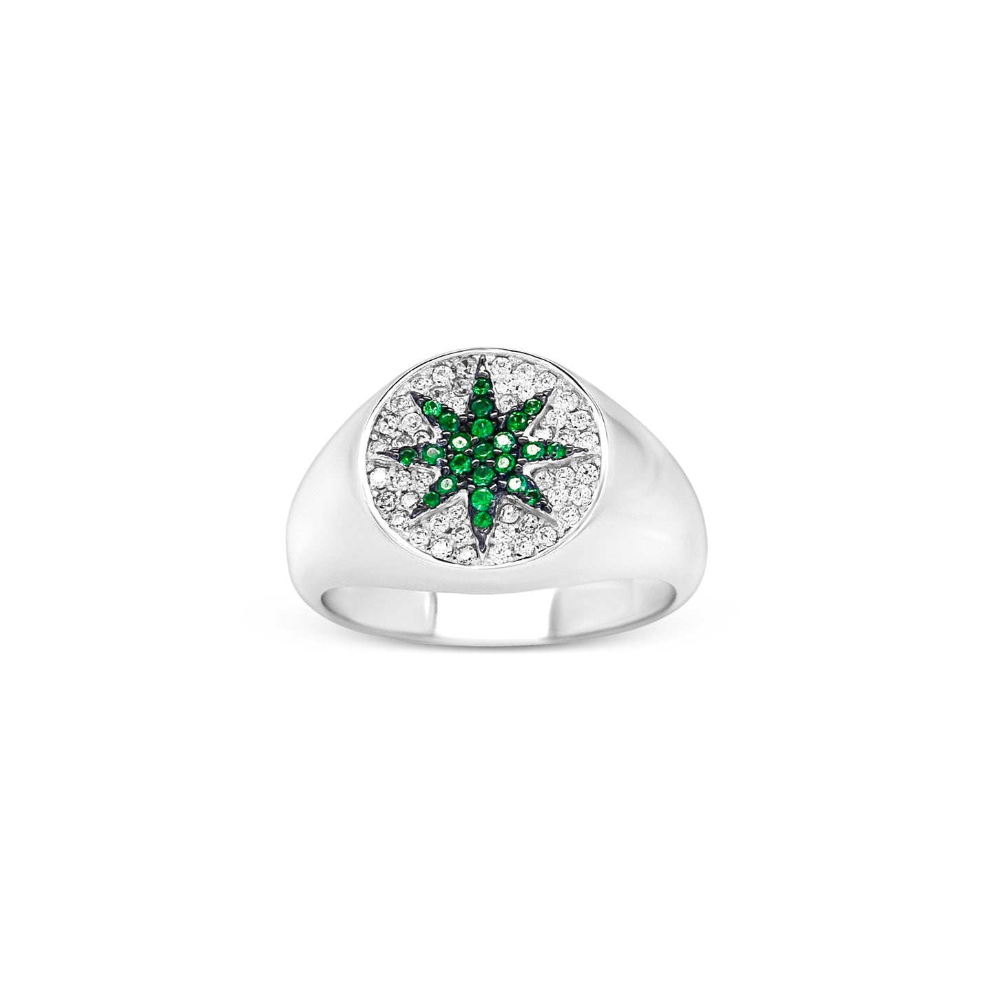Celestial Star Signet Ring