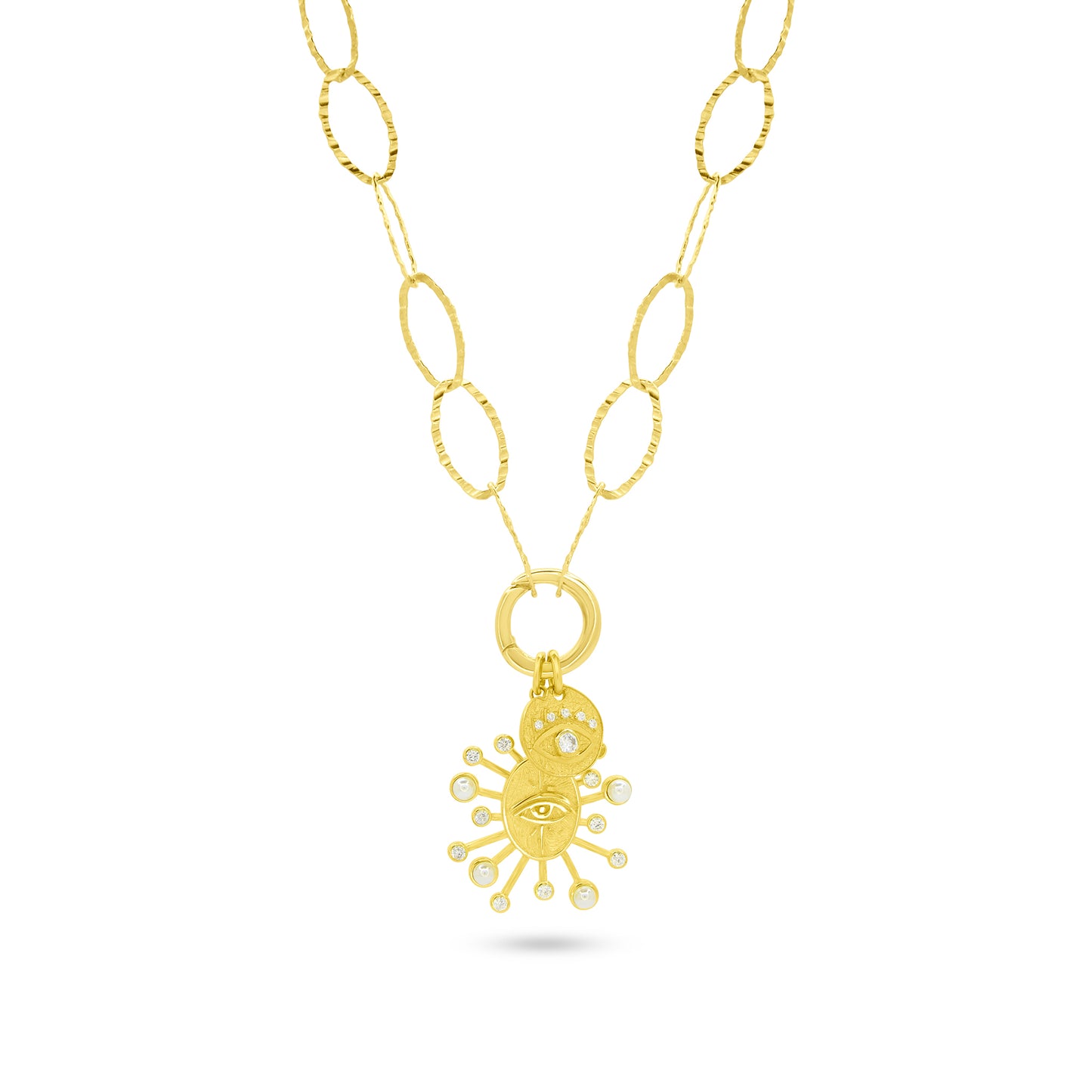 Ethnic Light Chain with Charms