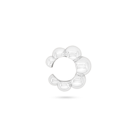 Blossom Silver Ear Cuff image