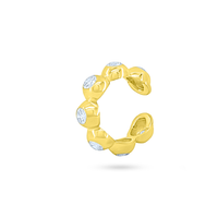 Beaded Zircon Ear Cuff image