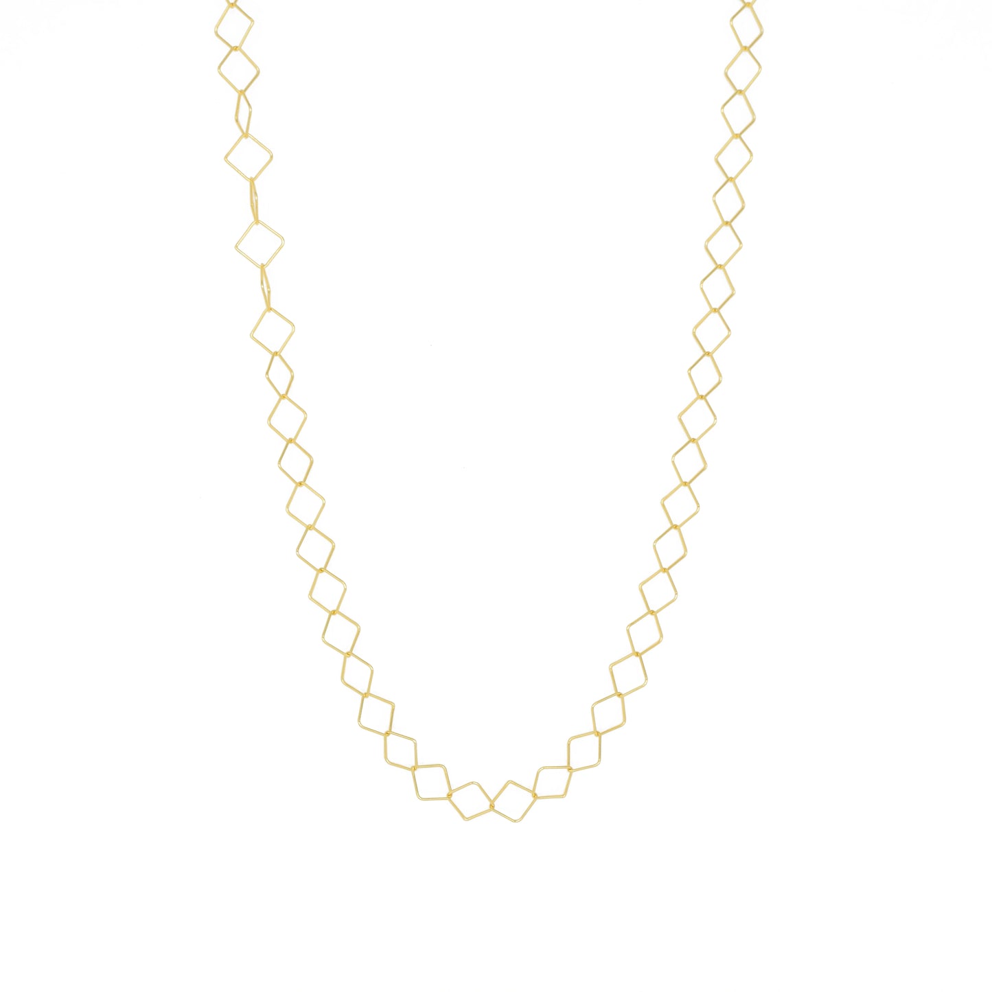 Adjustable SQ Link Necklace