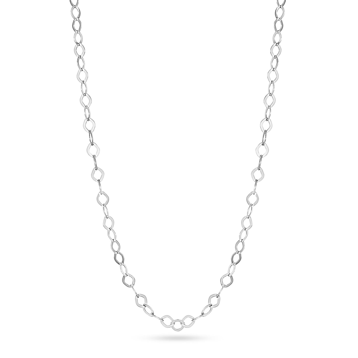Adjustable Rhomb Link Necklace