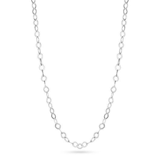 Adjustable Rhomb Link Necklace