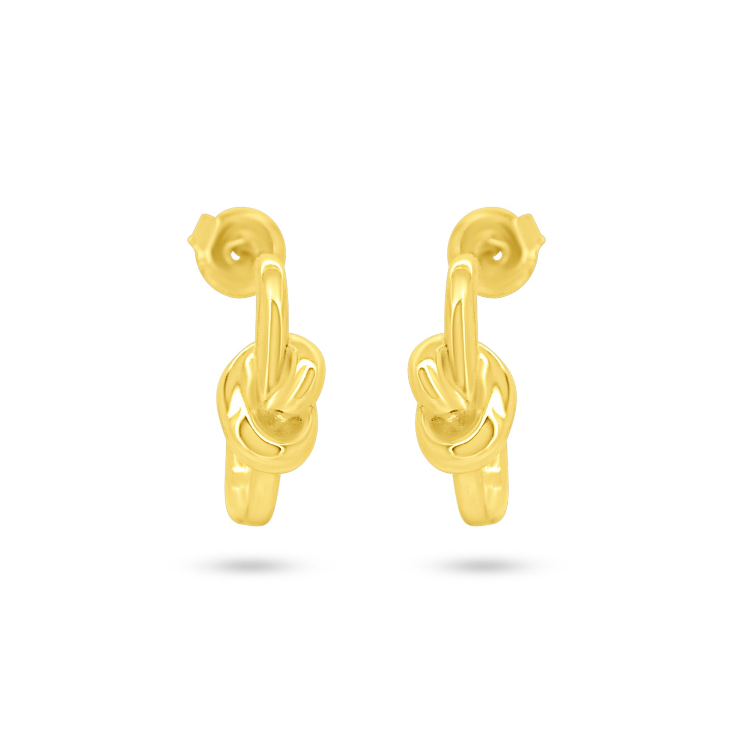 Chic Knot Hoops