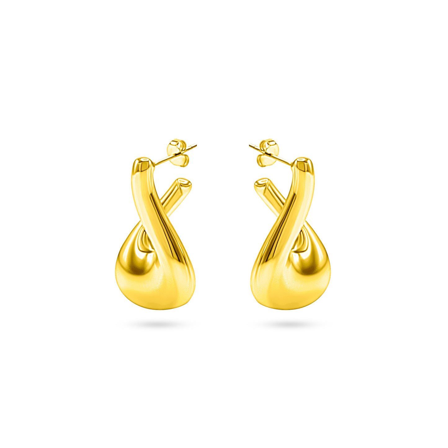 Chunky Knot Drop Earrings