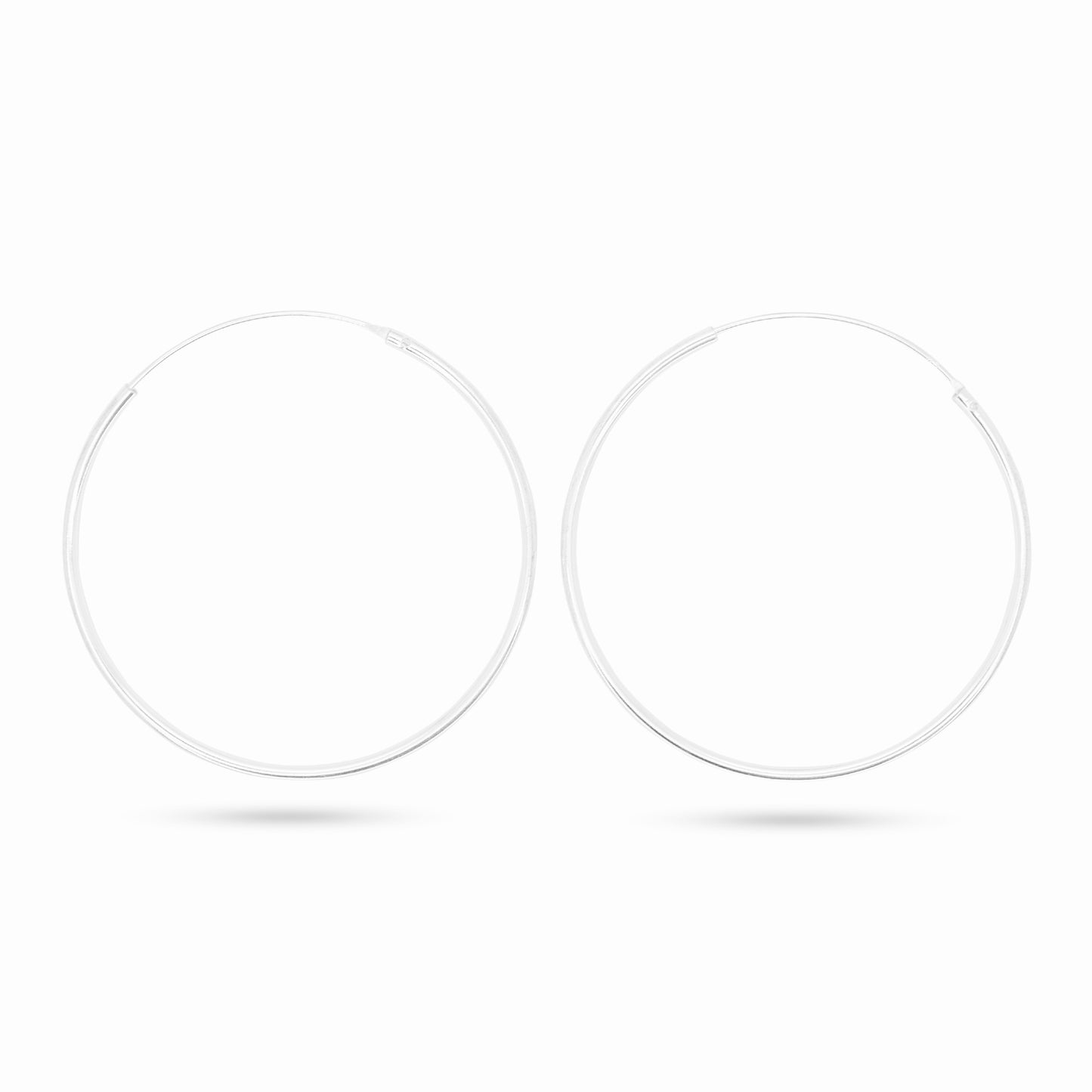 Pipe Hoop Earrings D-5