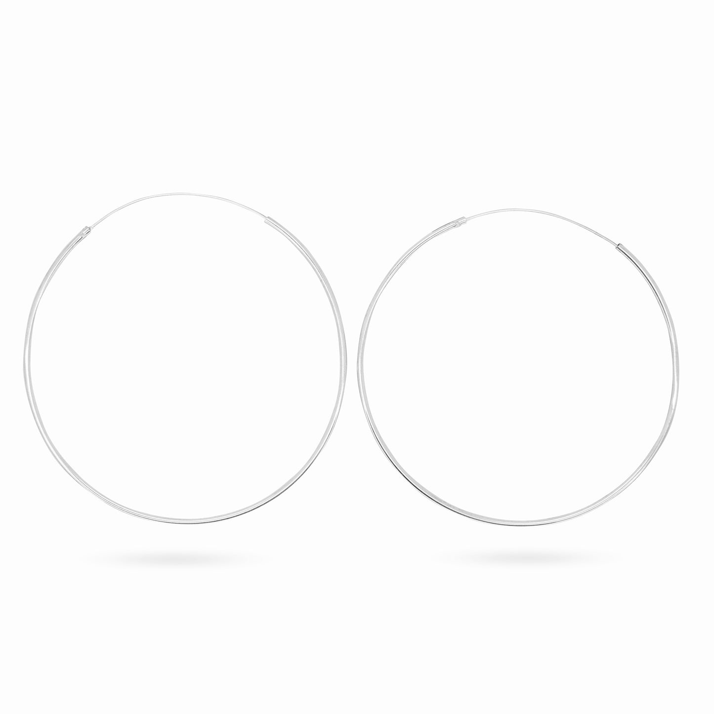 Pipe Hoop Earrings D-8