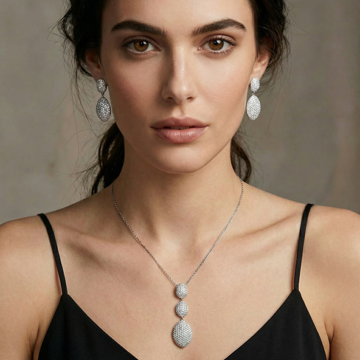 Radiant Drop Elegance Earrings