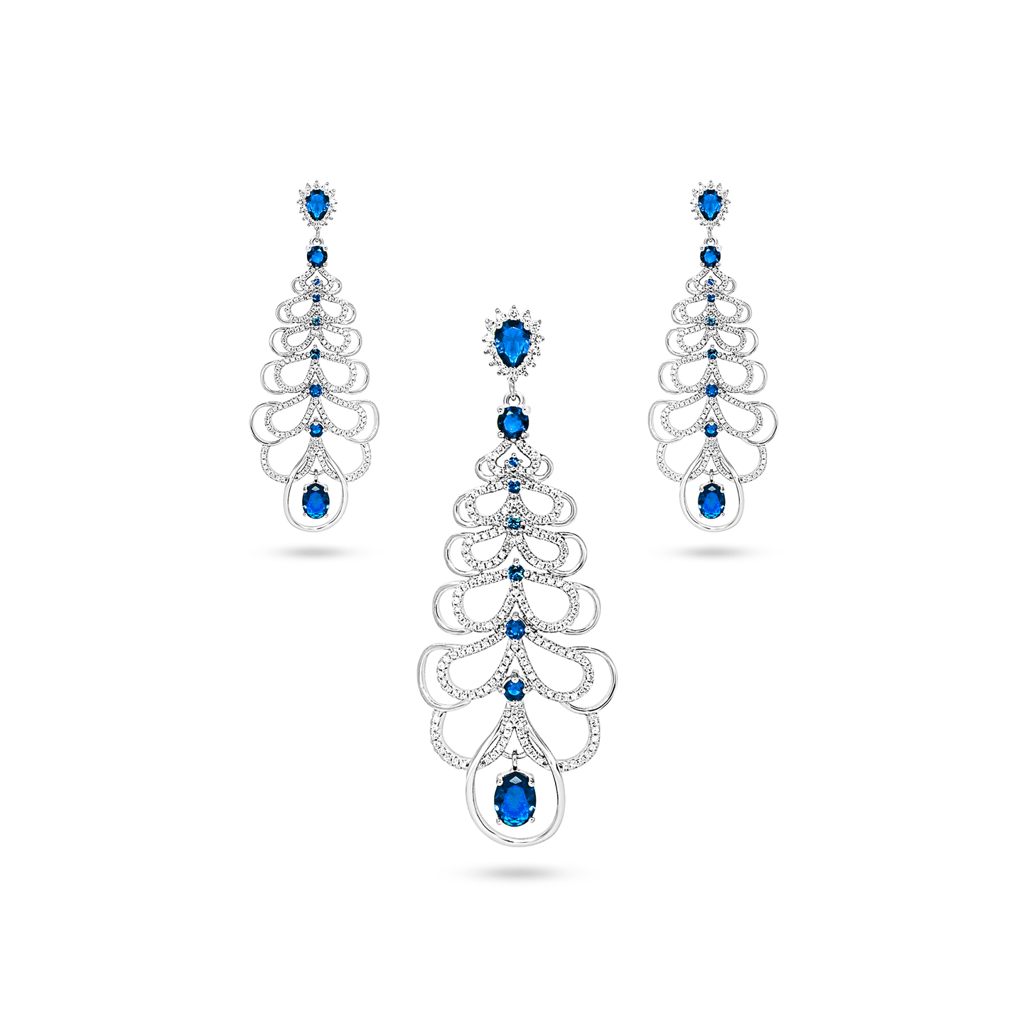 Radiant Peacock Elegance