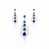 Enchanting Blue Elegance Half Set image
