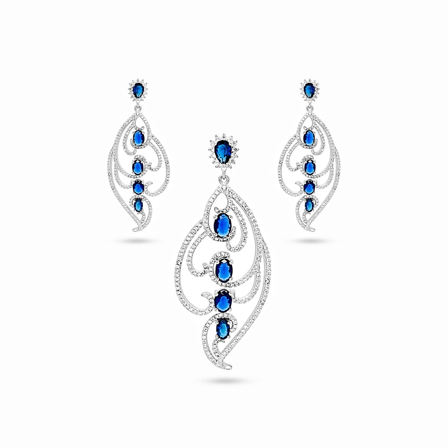 Enchanting Azure Elegance Set
