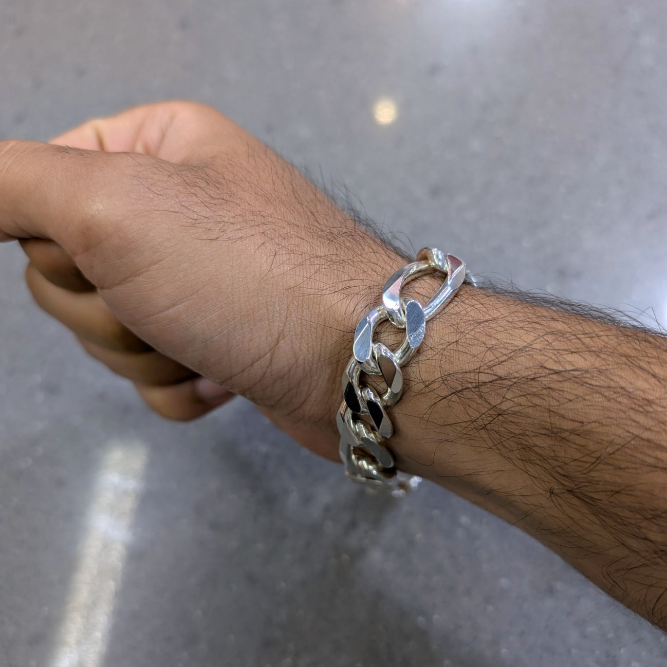 Figaro ID Bracelet 13 mm | Gauge 350