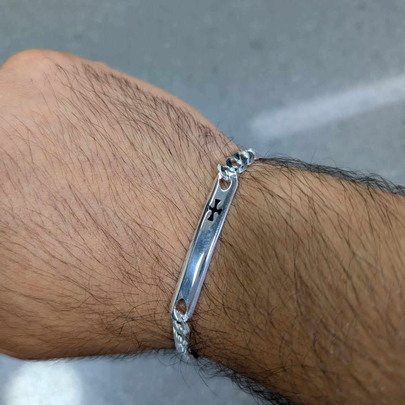 Smalto Cross ID Bracelet - Cross