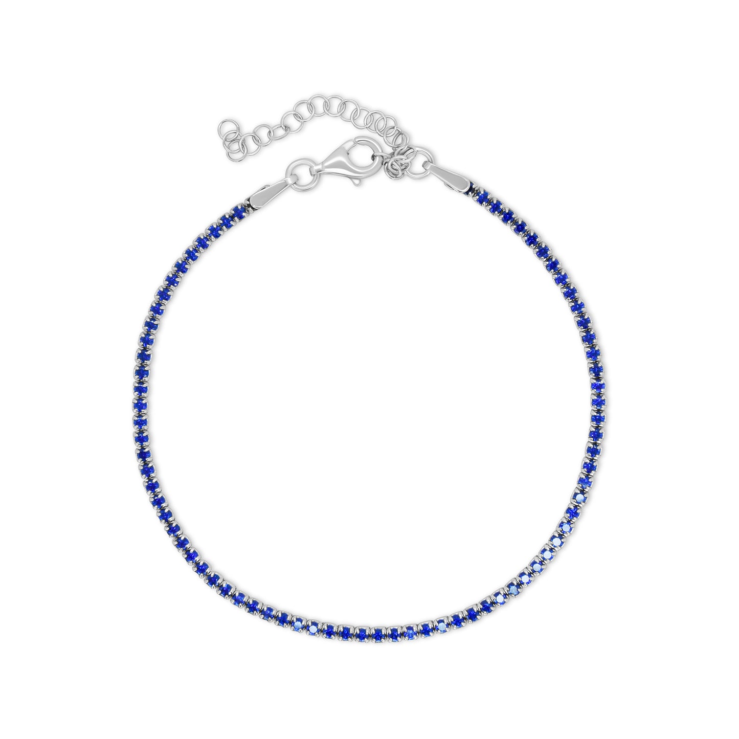 Blue Light-Tennis Bracelet