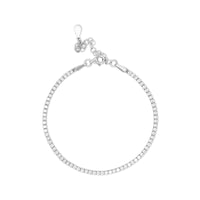 White Tennis Bracelet (Light) image