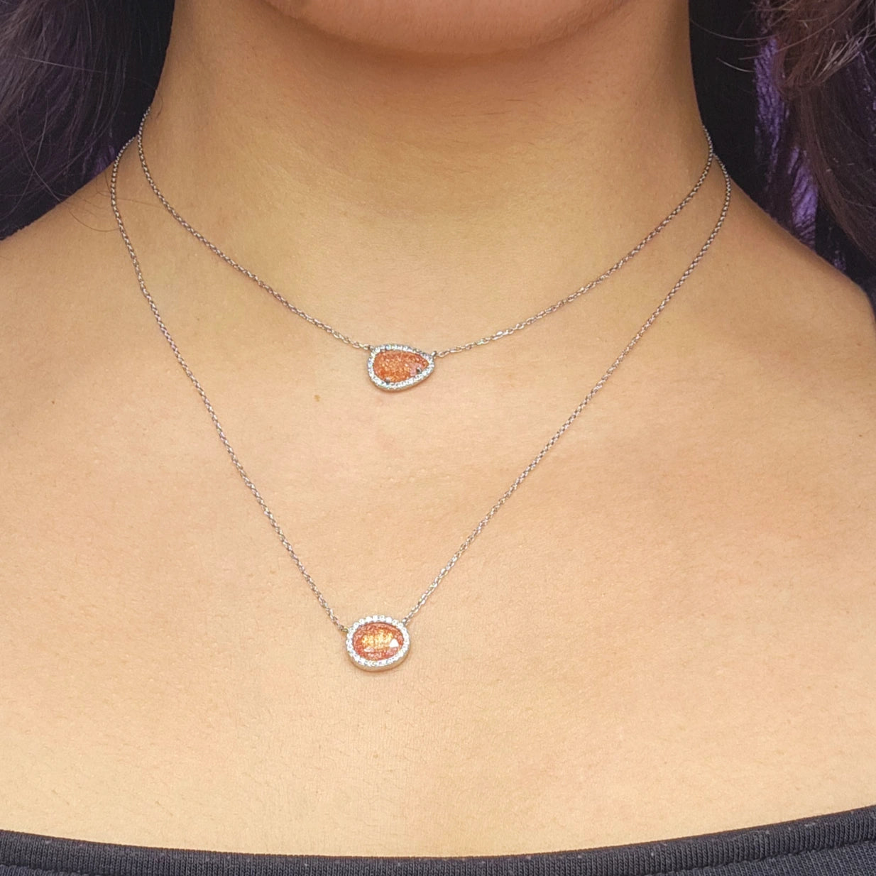 Sparkling Circle Necklace