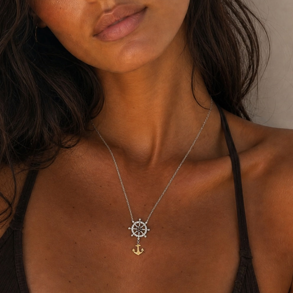 Sail Boat Necklace
