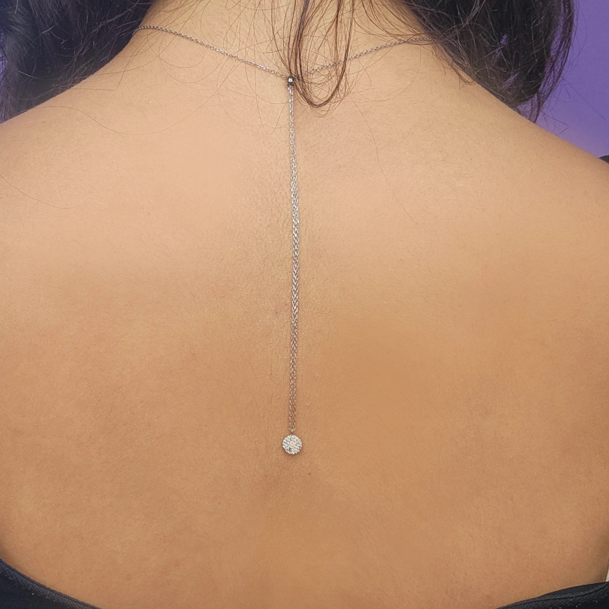 Sparkling Circle Necklace