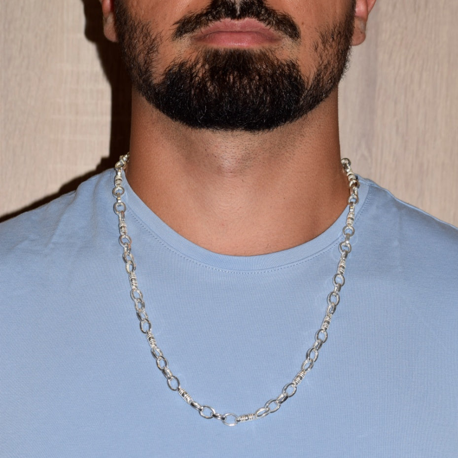 Hollow Cylinder Bead Chain