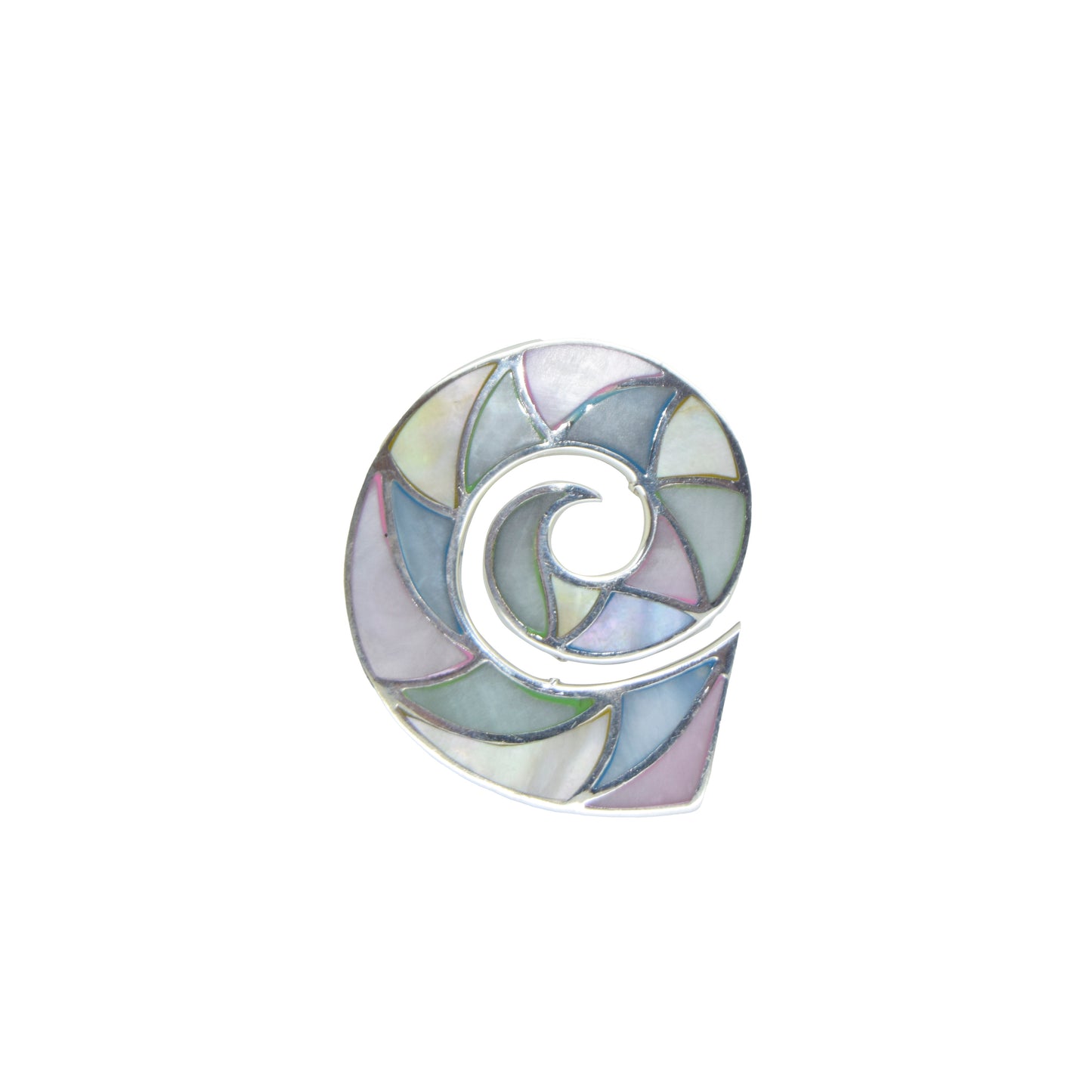 Escargot Mosaic Spiral Pearl