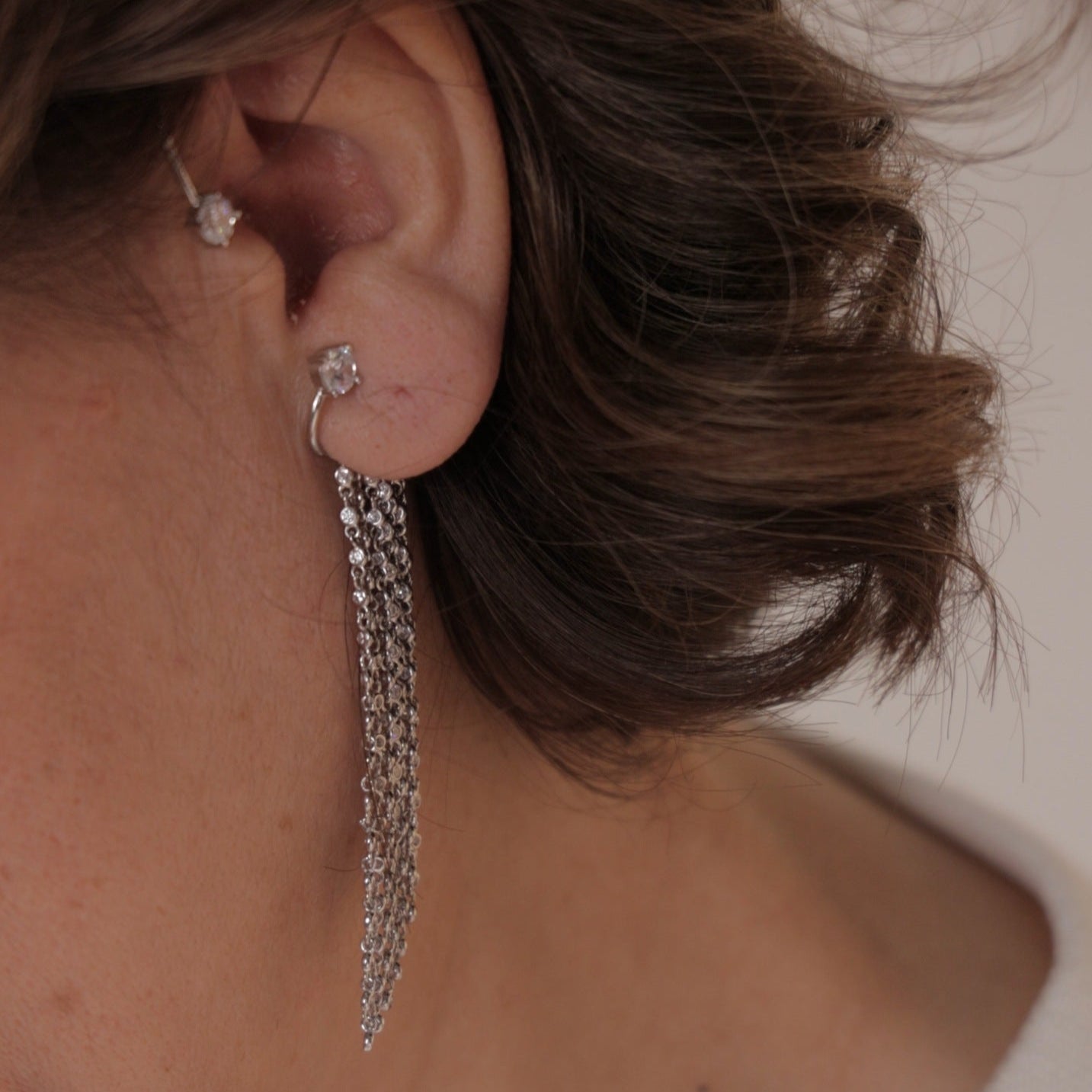 Twinkling Tassel Earrings