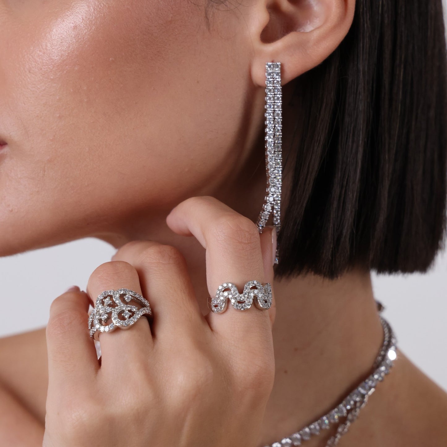 Double Drop Earrings