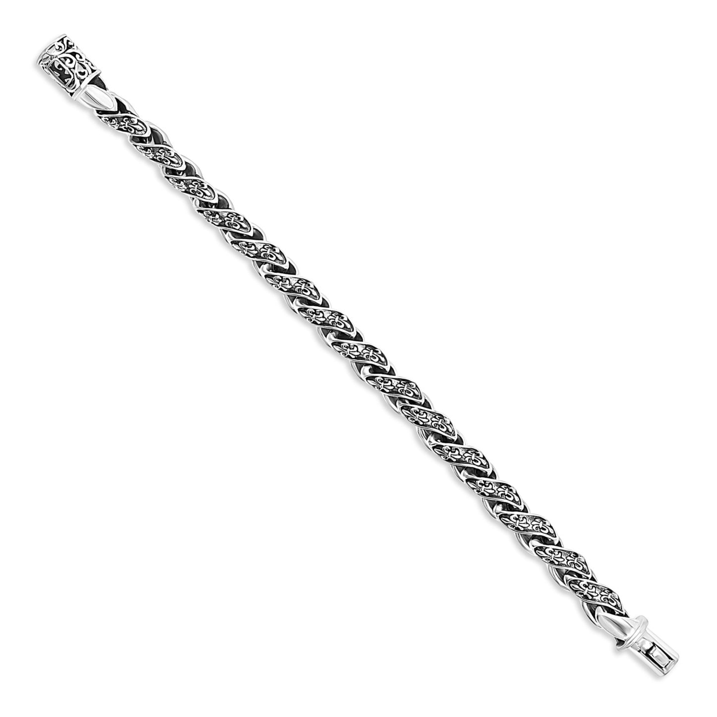 Twisted Oxidized Bracelet
