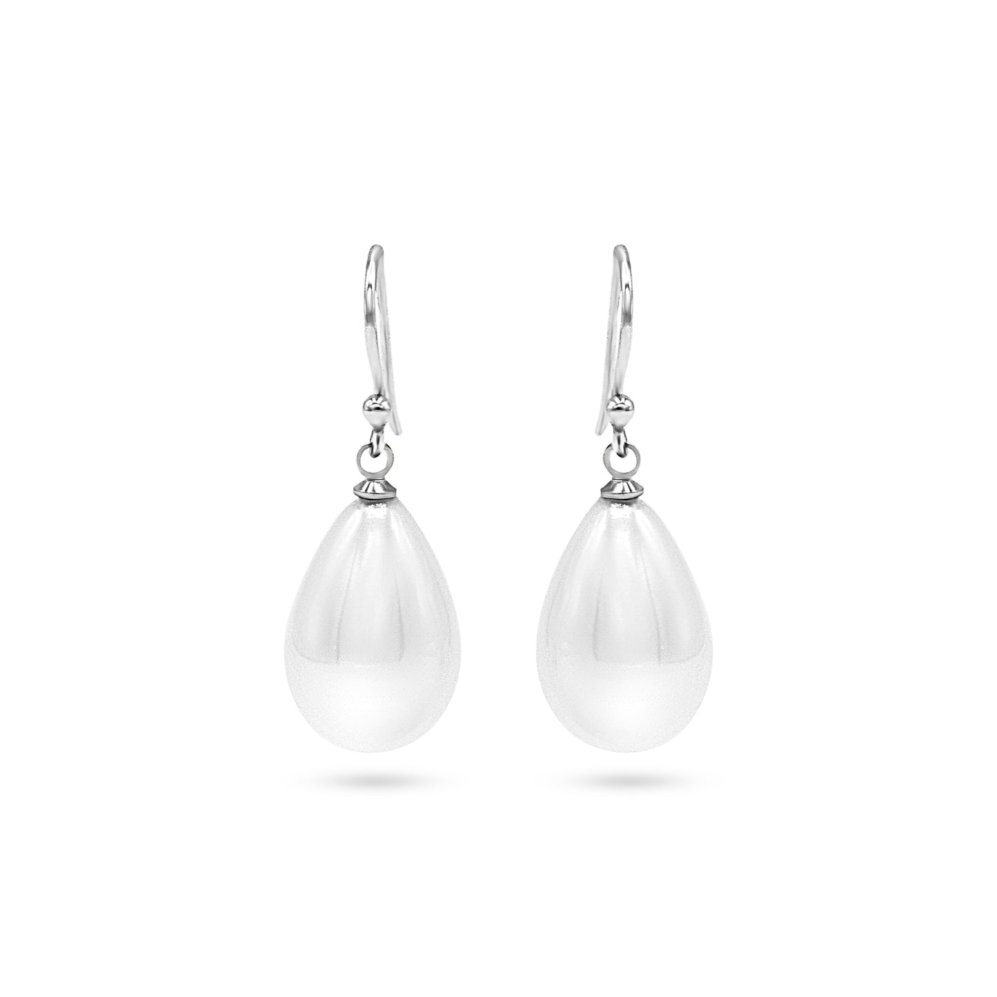 Elegant Teardrop Pearl Earrings