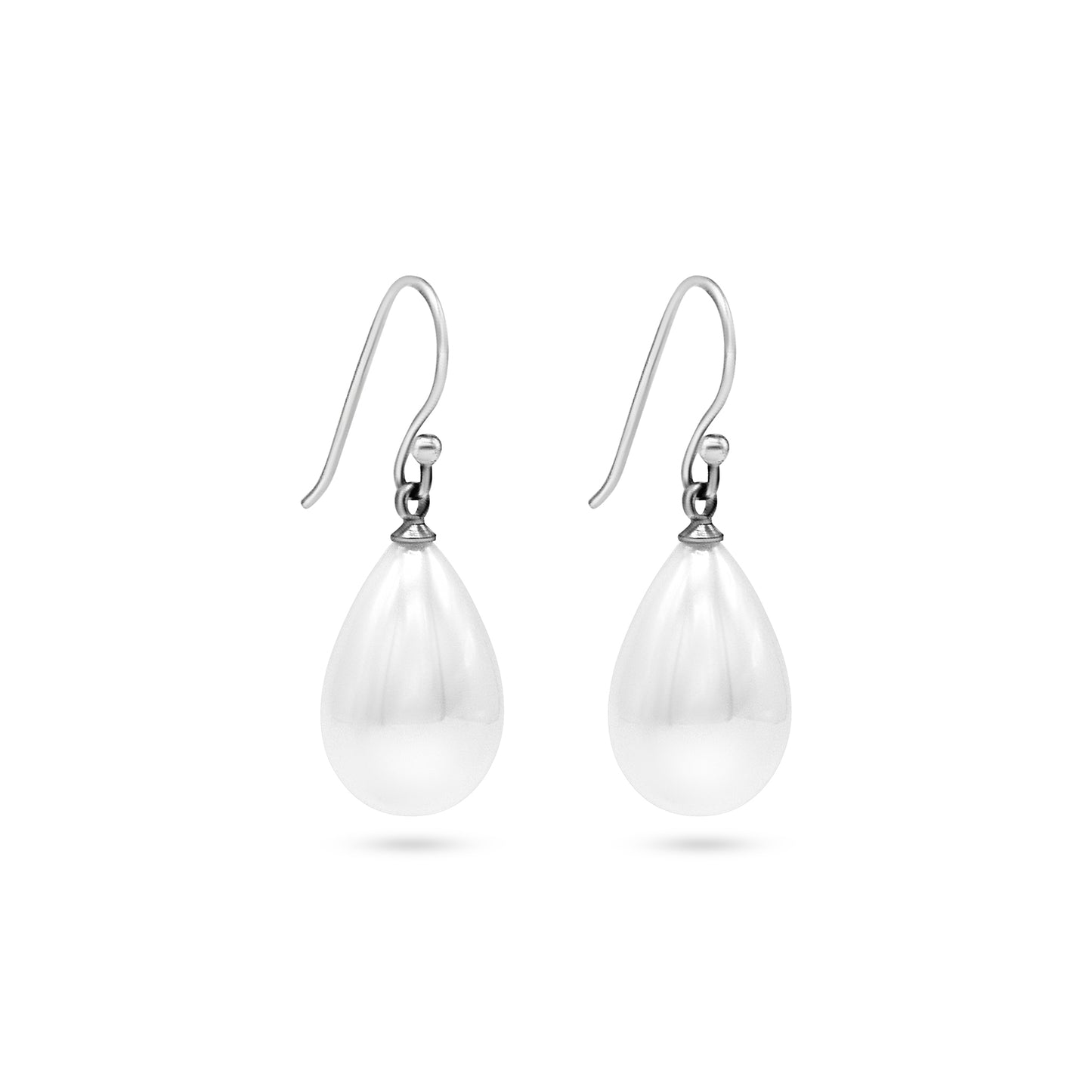 Elegant Teardrop Pearl Earrings