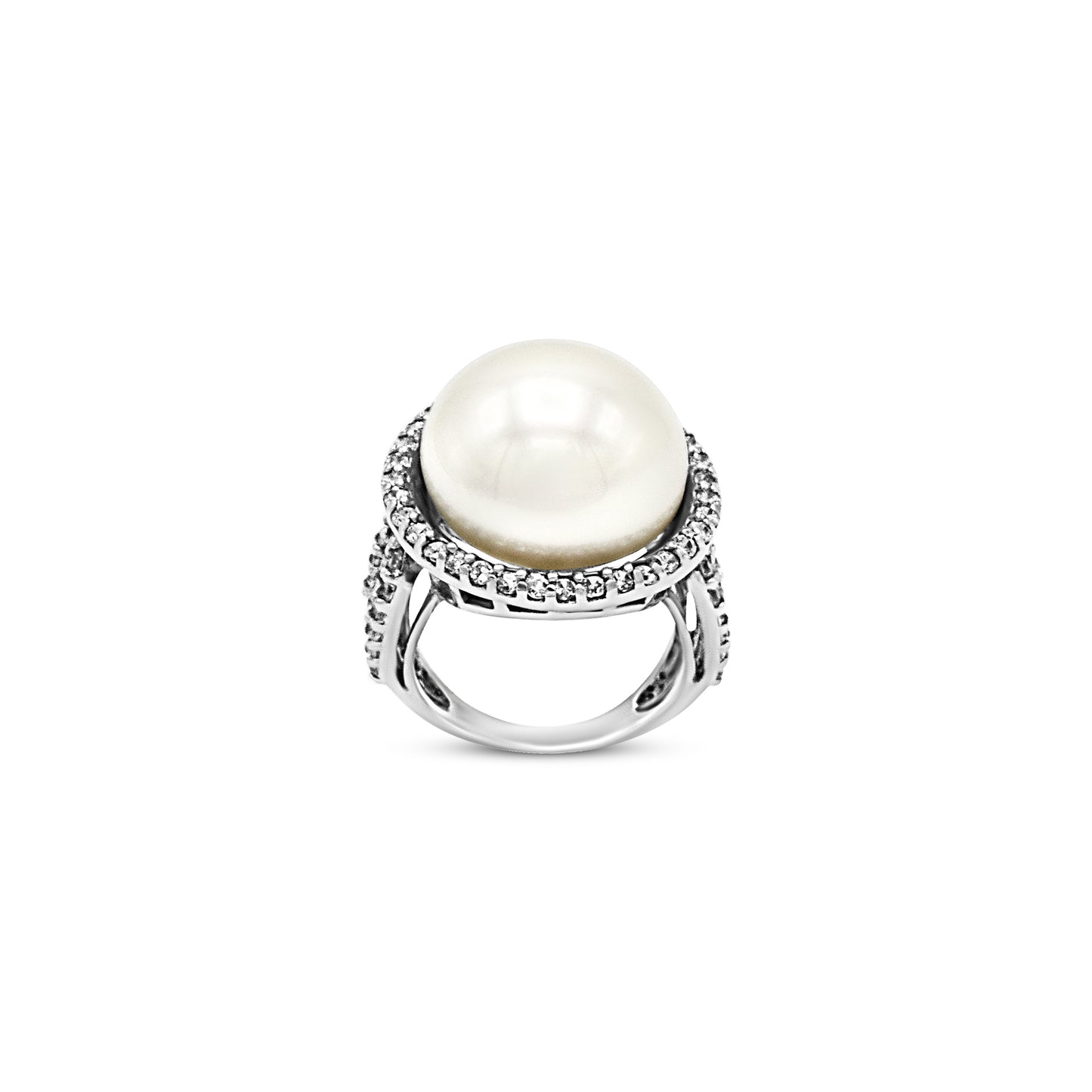 Elegant Pearl Embrace Ring